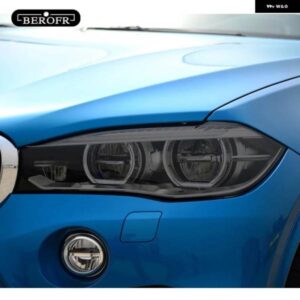 BMW 2個 X5 F15 M F85 G05 ヘッドライト ティントブラックフィルムビニールクリア TPU ステッカー アクセサリー