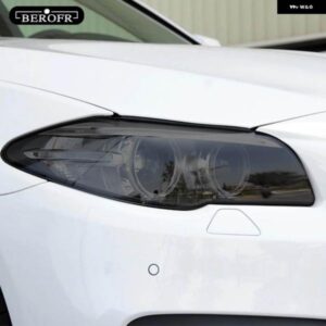 BMW 5シリーズ F10 F11 G30 G31 F07 GT ヘッドライト ティントブラックフィルムクリア TPU ステッカー アクセサリー