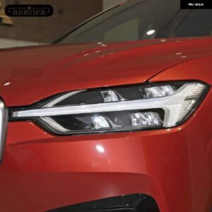 ボルボ 2個 XC90 XC40 S60 XC60 S90 V60 V90 ヘッドライト フィルムフロントライト TPU ティントクリア ステッカー アクセサリー