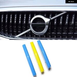 ボルボ 1セット 車 グリル ステッカー V40 装飾 カバー アクセサリー