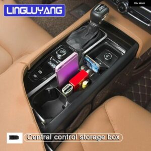 ボルボ カー スタイリング S90 V60 XC60 XC90 S60 V90 中央 制御 カップ ホルダー 収納 ボックス カー アクセサリー