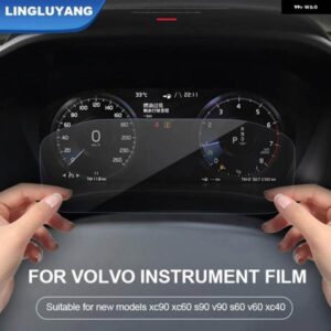 ボルボ XC60 XC90 S90 V90 XC40 S60 V60 内装 PVC ダッシュボード フィルム集中 制御 ディスプレイ フィルム