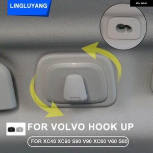 ボルボ XC60 V60 S60 XC40 S90 V90 ハンガーフック後列欠陥スペシャルなフック 2015-2020 XC90 2018-2020 XC60