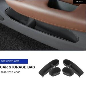 ボルボ XC60 ドア 収納 ポケットドアスロットパッド ビンバッグ インテリア アクセサリー 自動車用品 2018-2024
