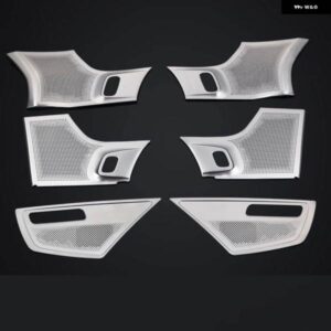 ボルボ 音響スピーカー 装飾 ステンレスカーパーツ ステッカー ドアドアホーン XC90 2015-19 2024