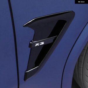 BMW 車体サイド フェンダー 3D エンブレム 装飾 ステッカー サメエラ M ロゴ X3 X4 G01 G02 G08 2018-2021 車ACCESSORIE