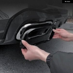 BMW テール喉 装飾 フレーム テール マフラー マフラー 出力カバー X5 G05 X6 G06 X7 G07 2019-2021 アクセサリー