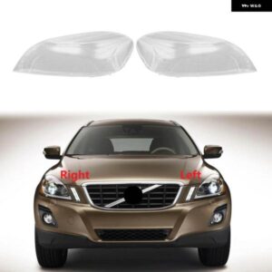 ボルボ XC60 2009-13 左 ヘッドライト シェル クリアレンズ カバー ヘッドライト カバー