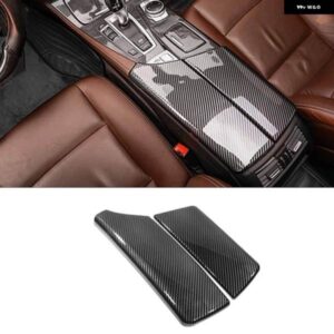 BMW 5シリーズ F10 2011-2016 カーボンセンター アームレスト ボックス カバー コンソール ボックス 収納 ボックス トリム カバー