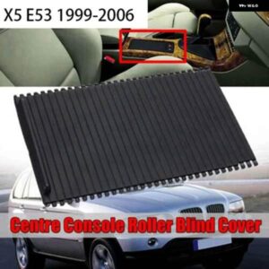 BMW 2個 インナーセンター コンソール 水カップラックローラー ブラインド カバー トリム 部品 51168408026 51168402941 X5 E53 1999-2006