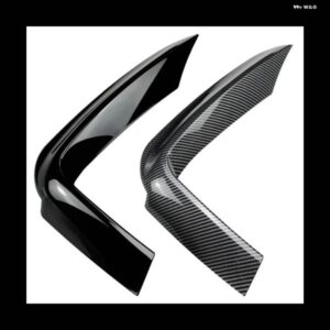 BMW フロントアッパー トリム スプリッター スポイラー フォグランプ カバー 4シリーズ F32 F33 F36 M-SPORT M-TECH 2014-2020 カーボン
