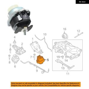 BMW モーター マウント トルクストラット 22116864335 X5 F15 2013-2018 エンジン 取付 ブラケット アセンブリ