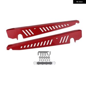 スバル フェンダー シュラウド キット パネル プレート エンジン ベイ ハードウェア付き WRX 用STI 2015-2020 レッド