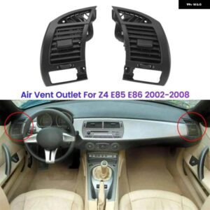 BMW 車フロント右 エアベント アウトレット グリル カップホルダーし Z4 E85 E86 2002-2008 ブラック 6917906