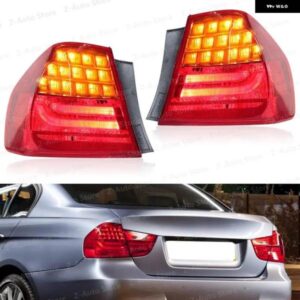 BMW リアテールランプライト 3シリーズ E90 2008-2011 LED ライト背面 テールライト ストップブレーキ ライトフォグ 63217289425 63217289426