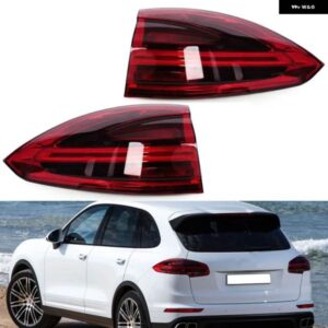 ポルシェ 車 LED リア テールライト アセンブリ カイエン 2015-18 テールランプ テールライト 95863106100 95863106