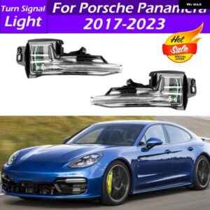 ポルシェ 971949101 971949102 LED バック ミラー ウィンカーライト リアビュー ミラー インジケータランプ パナメーラ 20