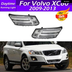 ボルボ 31290873 31290874 フロント バンパー DRL デイタイム ランニングライト ウィンカーランプ フォグランプ XC60 2009-13
