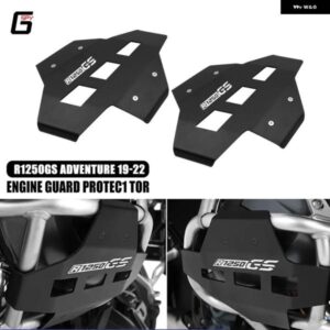 BMW R1250GS バイク エンジン ガード シリンダー ヘッドガード プロテクター カバー 黒 R1250 GS LC ADV アドベンチャー 2019-2022 2020 2021