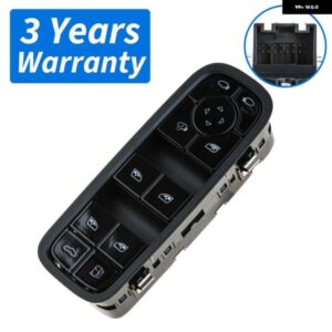 ポルシェ フロント 運転席側 マスターウィンドウ コントロール スイッチ 971959858H 971 959 858 H カイエン 2018-20