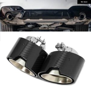 BMW 2ピース カーボン排気 G20 G21 320I 330I マフラー先端直接プラグテール パイプ M パフォーマンス排気 システム ノズル