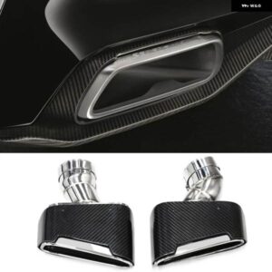 BMW 1ペア カーボン排気先端 G30 G31 530I 528I マフラー パイプ 排気 システム ノズルチューニング