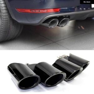ポルシェ クワッド排気 パイプ テール パイプ 排気 システム パイプ 交換オートテール マカン 2019-2024 マフラー先端