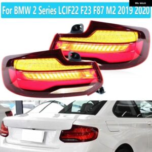 BMW テールライト アセンブリ 2シリーズ LCI F22 F23 F87 M2 2019 2020 LED リア信号光ブレーキランプ テールライト アセンブリ