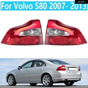 ボルボ リア テールライト S80 2007-2013 自動 テールライト ハザードブレーキライト信号ランプ テールライト ハウジング 31213380 31213379