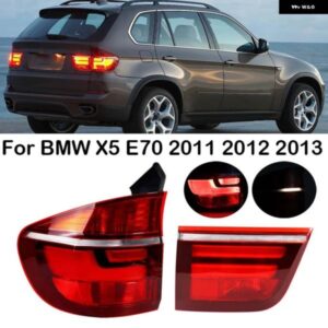 BMW LED リア テールライト ストップブレーキ テールランプ アセンブリ テールライト 電球 63217227792 63217227793 X5 E70 2011 2012 2013