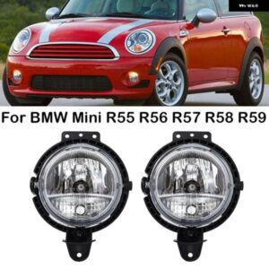 BMW 63172751295 ミニ R55 R56 R57 R58 R59 クーパーフロント バンパー フォグランプ ハロゲン 電球 フォグランプ アクセサリー