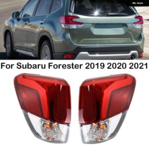 スバル フォレスター 2019-21 左右 LED テールライト リアテールランプ駆動ブレーキストップランプウィンカーストップランプ