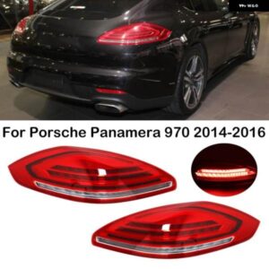 ポルシェ パナメーラ 970 2014 2015 2016 LED リア テールライト ブレーキランプハザード ウィンカーライト 970631431