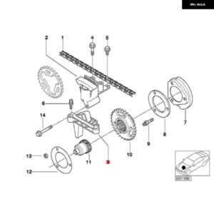 BMW タイミングチェーン ガイド 11311722651 3 5シリーズ E36 E46 E34 E39 X5 328I 320 323 325 328 330 525 528 530 チェーン プレート