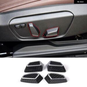 BMW 4個 カーシート調整 ボタン カバー 自動車用品 ABS 1 3 4 5シリーズ X3 X5 X6 F20 F30 F36 F46 F10 F25 F15 B