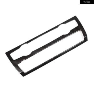 BMW カー エアコン 音量 ボタン フレーム 装飾 ボタン フレーム カーボンテクスチャ X5 2008-2013