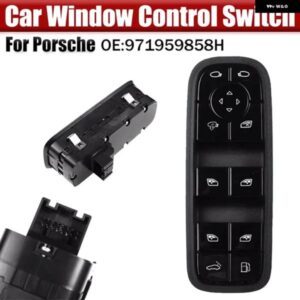 ポルシェ マスターウィンドウ コントロール スイッチ ボタン 971959858H カイエン パナメーラ E-ハイブリッド 2017-