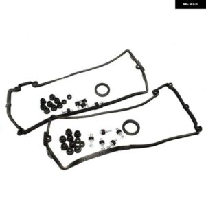BMW エンジン バルブ カバー ガスケットセット L+R 11127513194 11127513195 545I 550I 645CI 750LI X5 交換部品 2個