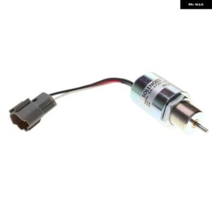 ボルボ SA-3725-12 30A87-00040 燃料遮断 ソレノイド 三菱 L2E L3E S3L S4L エンジン EC15 トロ 223D マヒンドラ 12VDC