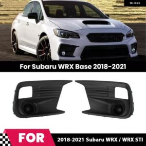 スバル 1ペア フォグライト カバー ベゼル WRX 2018-2021 57731VA370 57731VA360