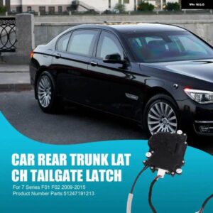 BMW リア トランク ラッチテールゲートラッチ 51247191213 7シリーズ F01 F02 2009-2015 テールゲートカバー ロック