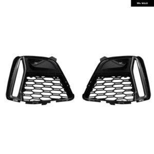 BMW 1ペア フロント フォグランプ グリル トリム クロームカバー 3シリーズ G20 G21 G28 M340I 2019-2022 51118075649 51118075650 A
