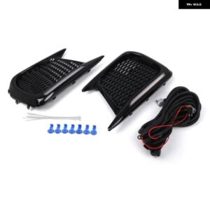 スバル LED フォグランプ ベゼル ホワイト DRL アンバー ウィンカー WRX STI 2018-2021 交換 57731VA410 5