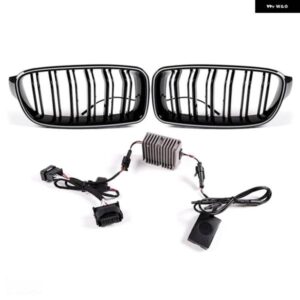 BMW フロントキドニー グリル LED ライト付き 3シリーズ F30 F31 F35 2012-2019 アクセサリー 51130054493 51130054494