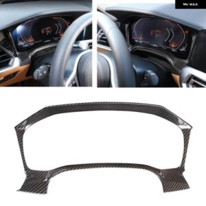 BMW 3シリーズ G20 G21 G28 2019-2022 ダッシュボード 表示画面 トリム カーボンルックフロントダッシュ コンソール フレーム 装飾 ステッカー