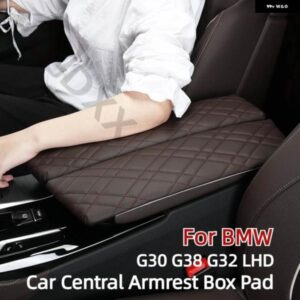 BMW 中央 アームレスト ボックス パッド G30 G38 G32 6GT 18-22 LHD PU レザー自動センター コンソール アームレスト カバー インテリア アクセサリー