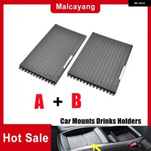 BMW センター コンソール ローラー ブラインド カバー 51166954943 X5 X6 E70 E71 E72 2007-2014 インテリア ウォーターカップ