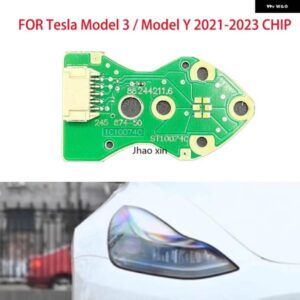 テスラ ホワイトライト モデル3 モデルY 2021-2023 ヘッドライト DRL チップ バラスト 回路基板光源ボードチップ