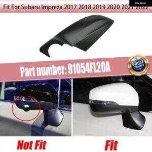 スバル インプレッサ 2017-22 バックミラー カバー キャップカーアクセサリー 91054FL20A