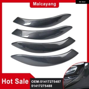 BMW 3 4シリーズ F30 F80 F31 F34 F35 車内ドアハンドル インナードア パネル ハンドルプル トリム カバー 51417275487